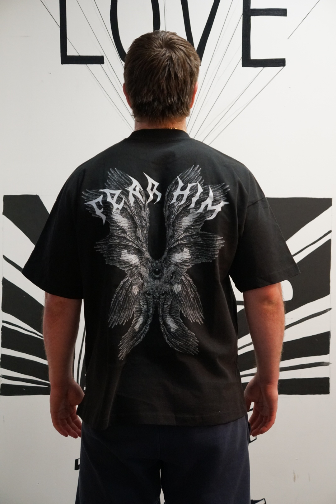 Oversized Biblical Angel Tee