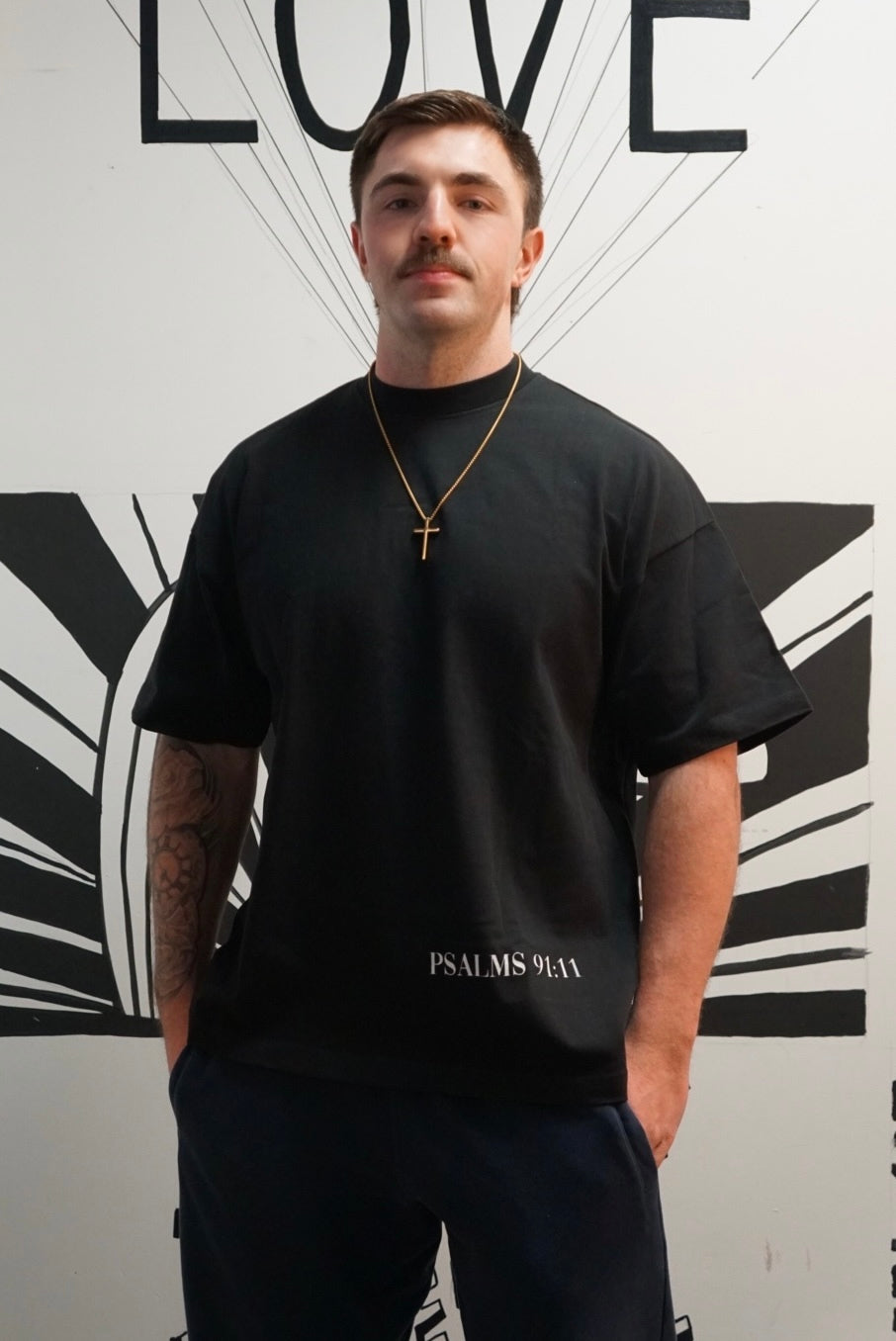 Oversized Biblical Angel Tee